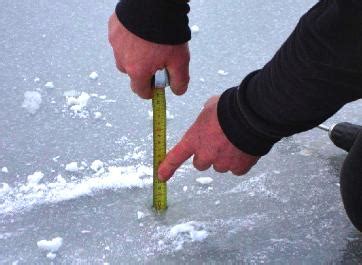 measuring thickness of ice|ice thickness test kit.